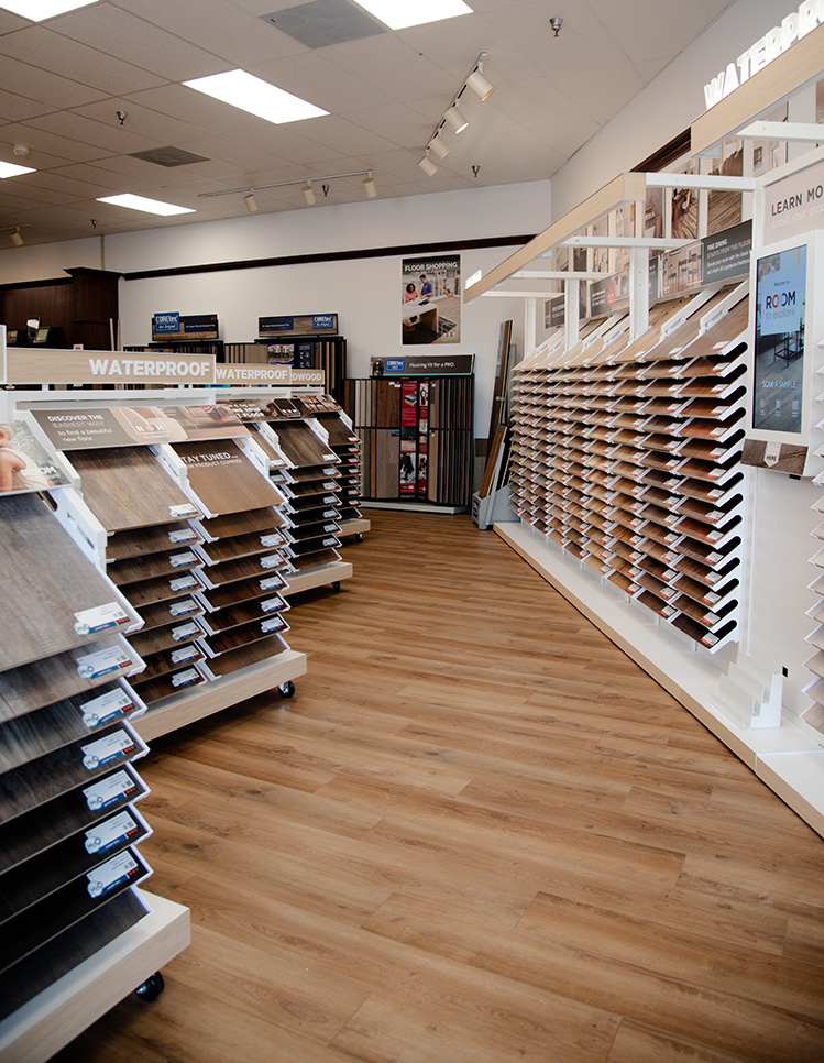 Flooring America showroom